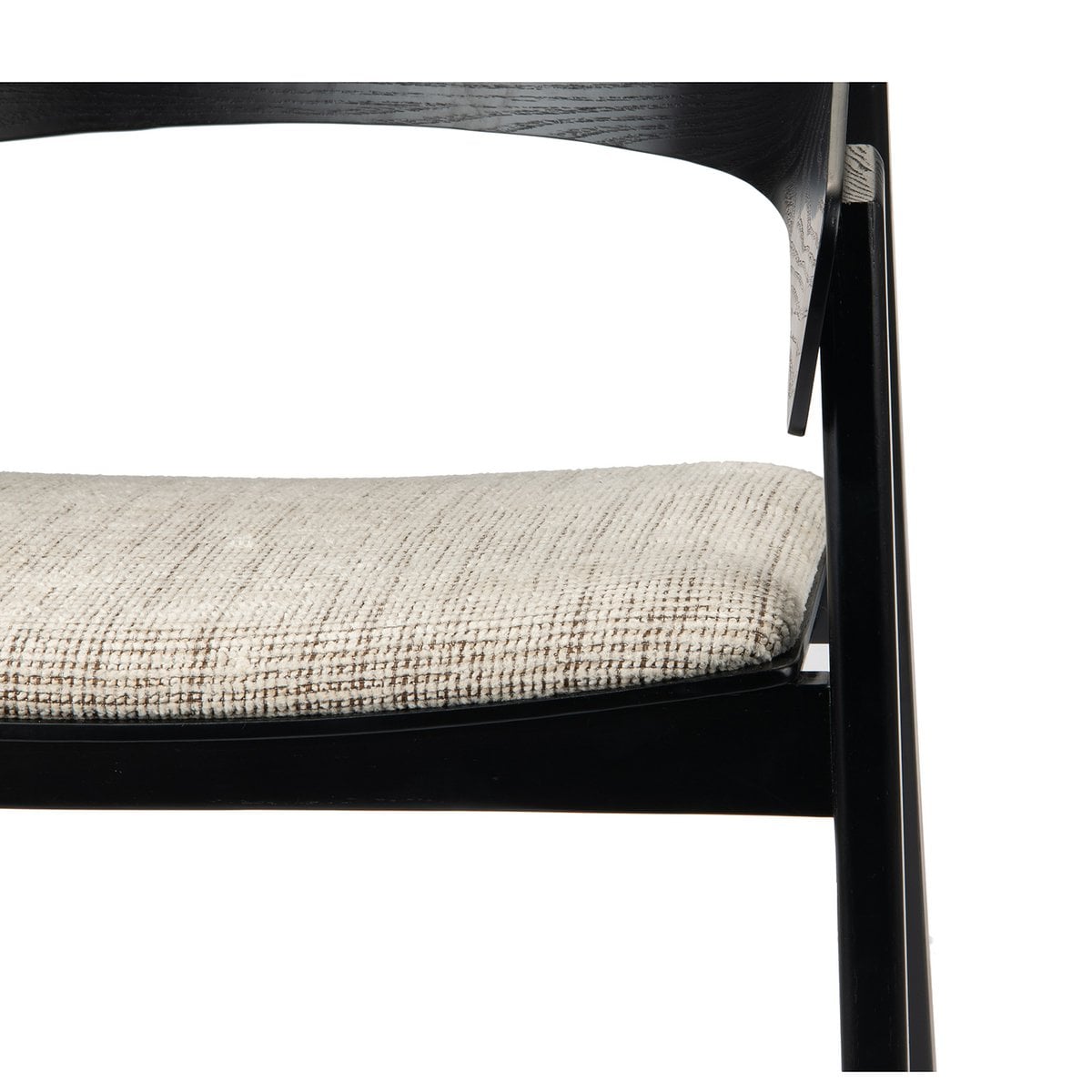 Ēdamistabas Krēsls Edo Black - Komplektā 2 Gabali