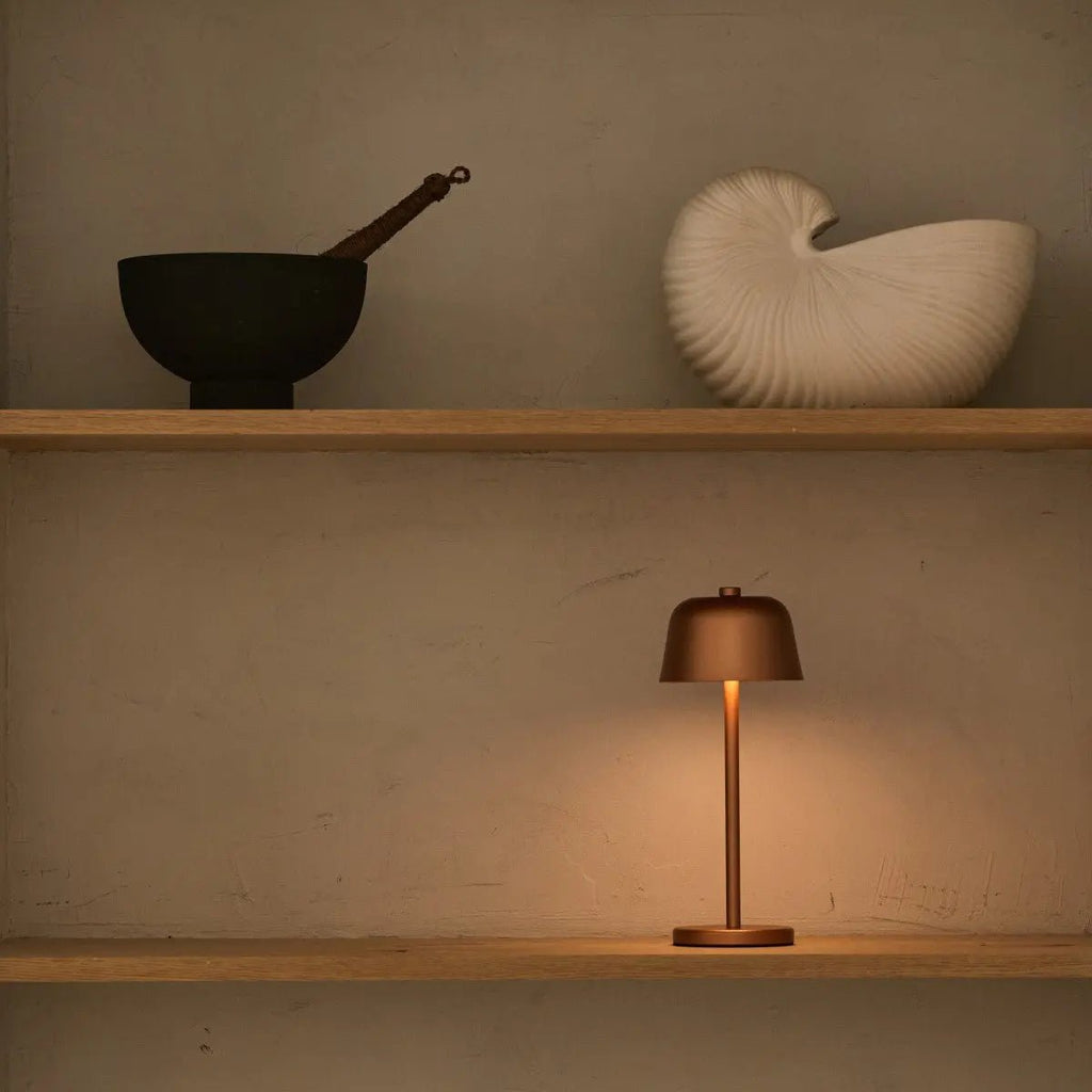 Galda Lampa Anton Copper