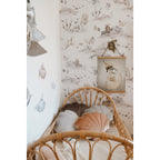 Spilvens Shell Velvet Beige Pearl