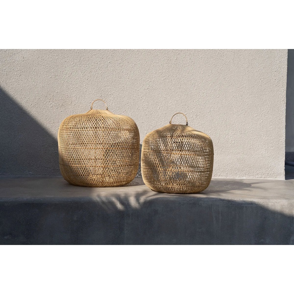 Abažūrs Batu Bolong Natural - L