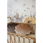 Spilvens Shell Velvet Beige Pearl