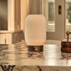 Galda Lampa Aurora Dark Brown