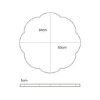 Play Mat for Kids - Cloud Shaped Powder Pink