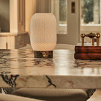 Galda Lampa Aurora Dark Brown