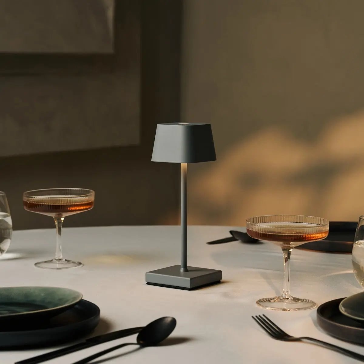 Galda Lampa Sarphati Mini Mouse Grey