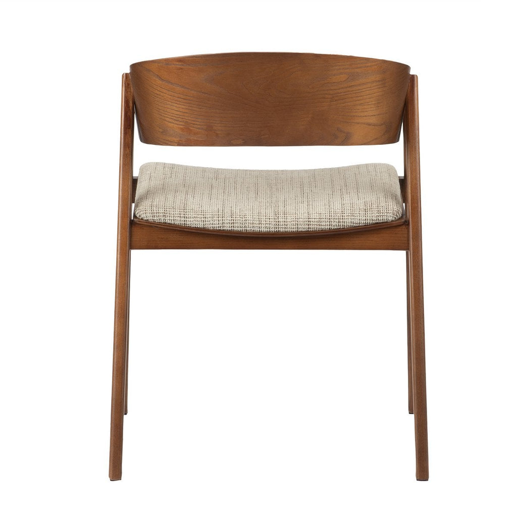 Ēdamistabas Krēsls Edo Walnut - Komplektā 2 Gabali