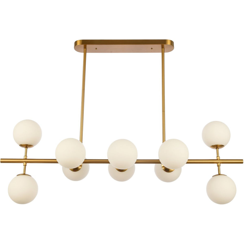 Griestu Lampa Chrintine White Gold