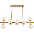 Griestu Lampa Chrintine White Gold