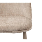 Ēdamistabas Krēsls Egg Cream - Komplektā 2 Gabali