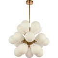 Griestu Lampa Ellen Gold White