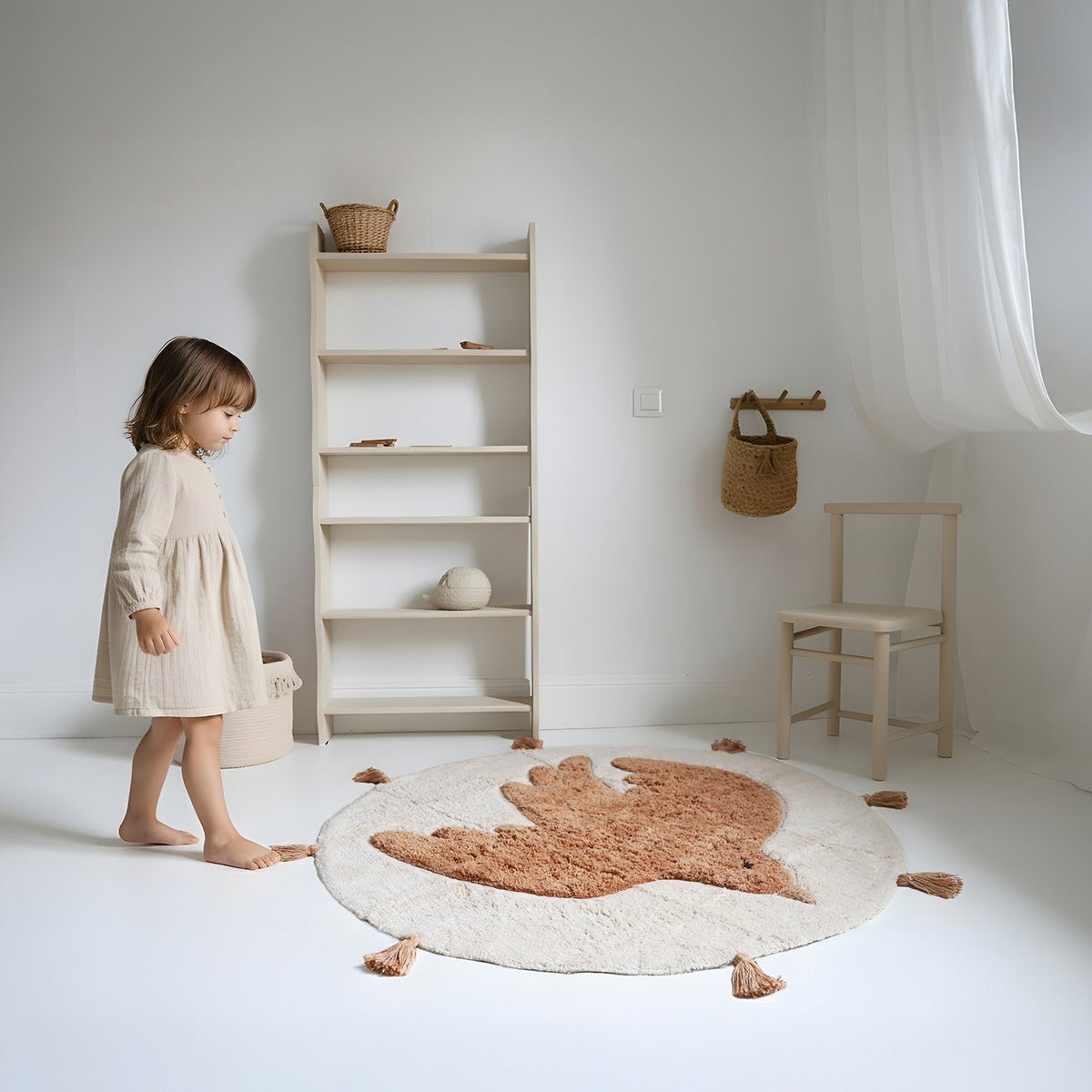 Apaļš Paklājs Bohobird D-110