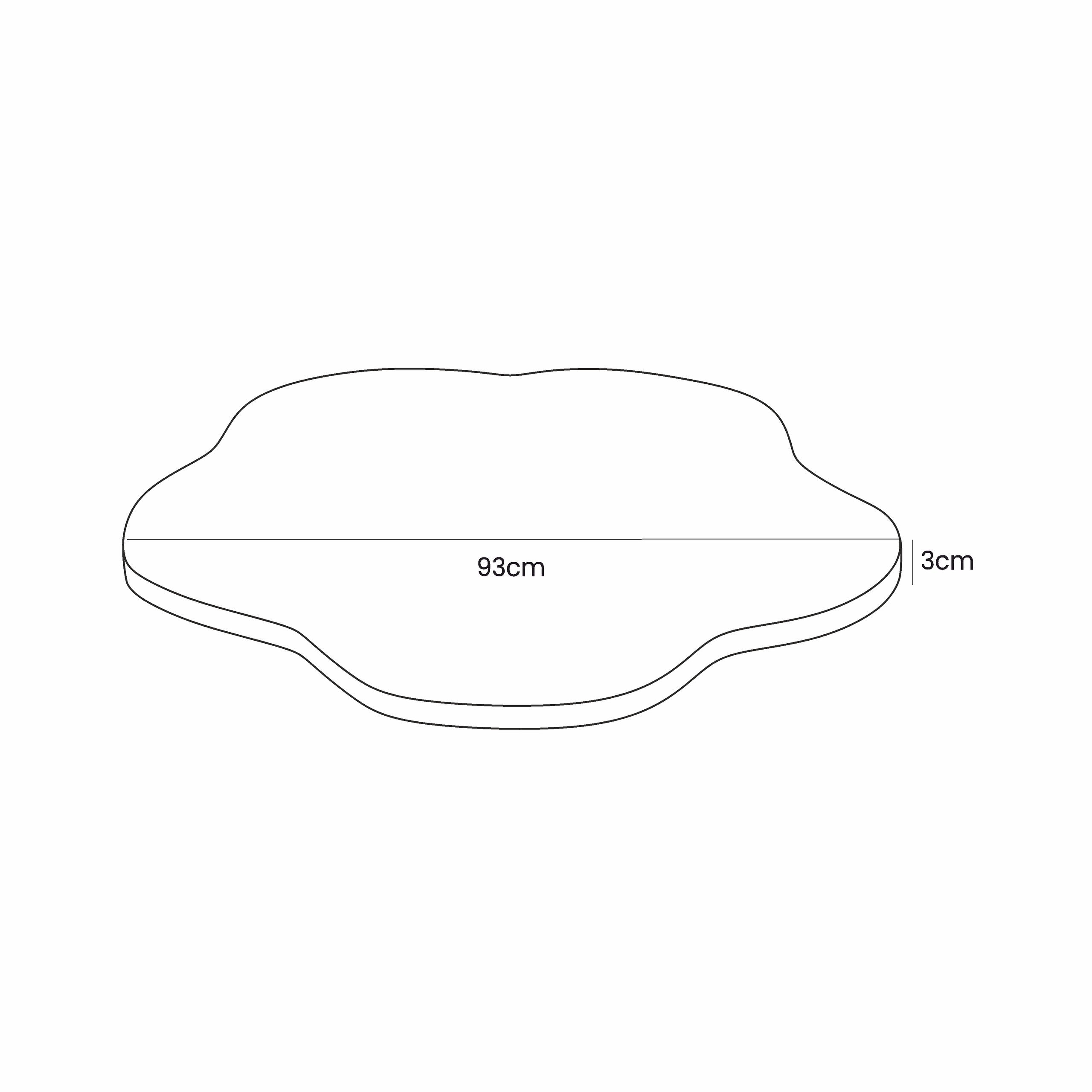 Foam Baby Ball Pit - Aesthetic Turquoise Flower