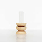 Totem Wooden Vase - Short Nº 4